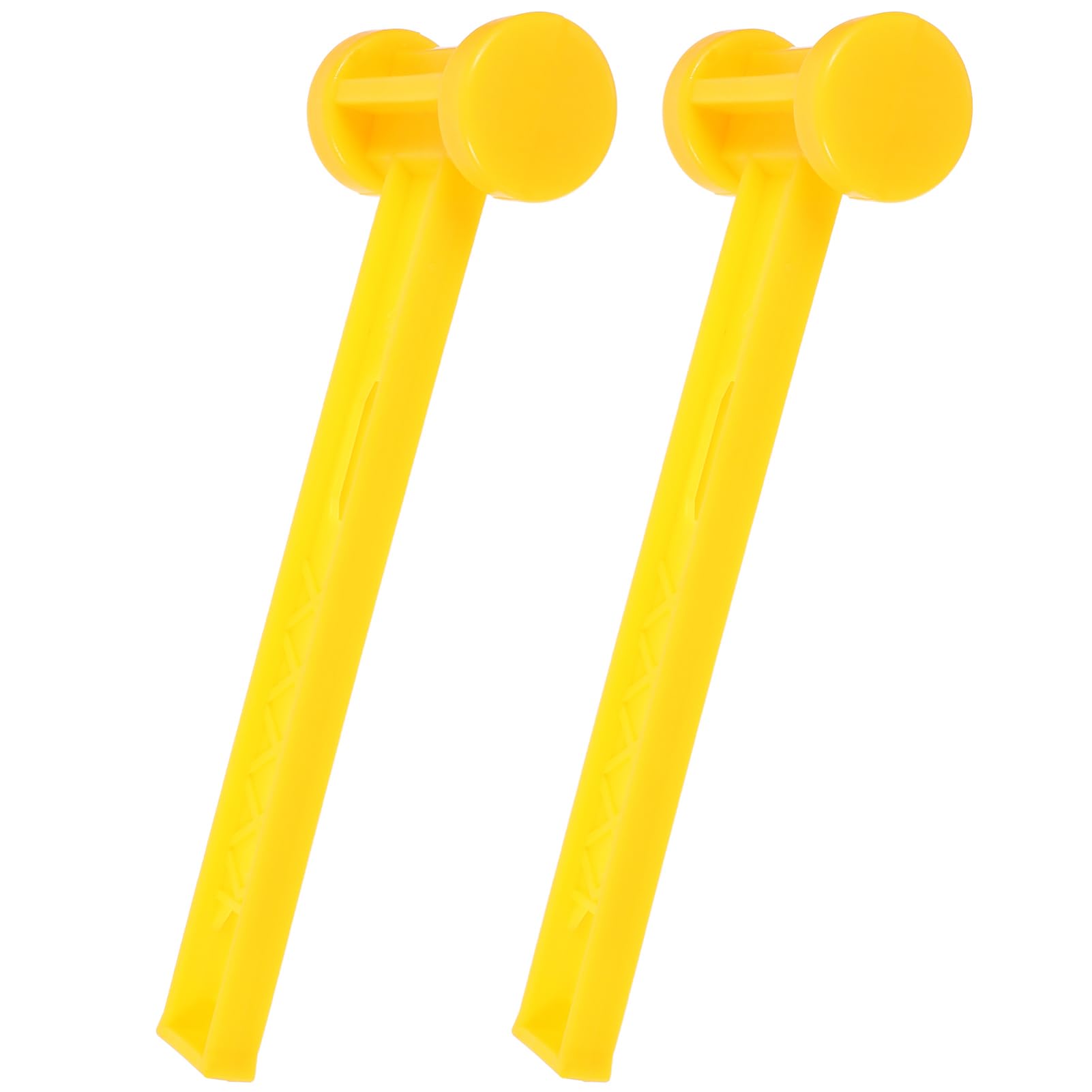 Mikikit 8stücke Zwei Pe Zelt Hammer Tragbarer Multi-funktionshammer Für Camping Leicht Und Handlich Für Zeltnägel Und Außenaktivitäten Mit Vibrationsdämpfendem Griff