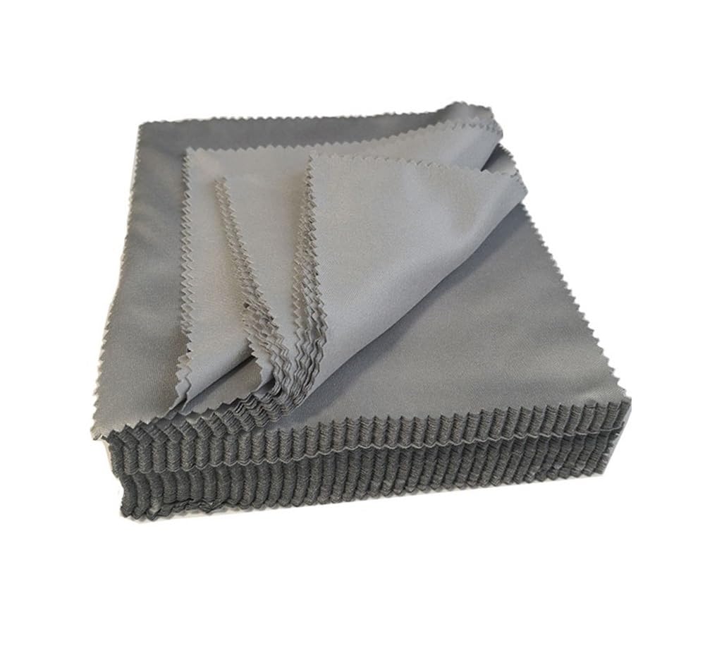 100Psc 15x15CM Lens Vestiti Occhiali Accessori Panno Pulito Microfibra Occhiali Da Sole Occhiali Da Sole Occhiali Da Sole Della Macchina Fotografica Duster Salviette