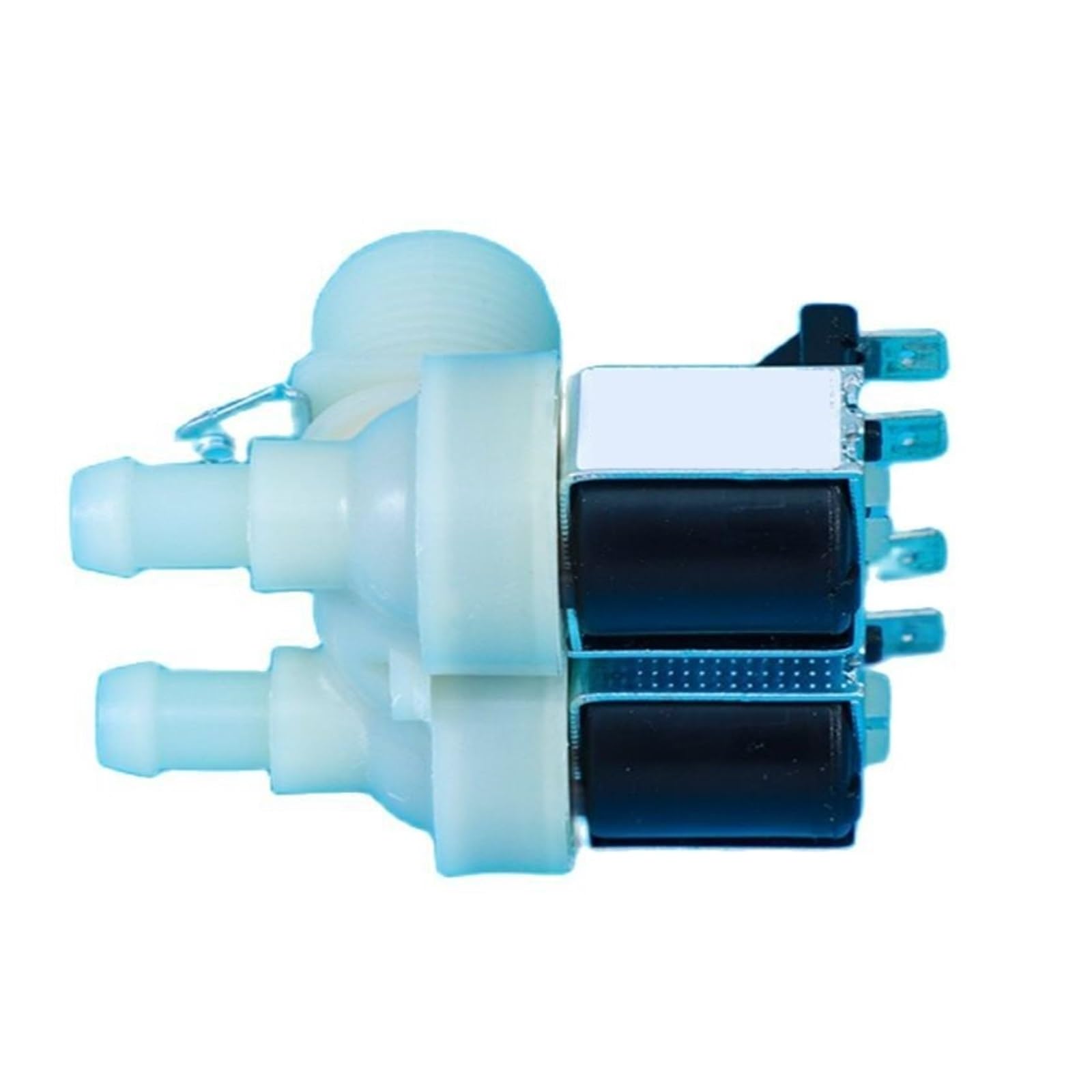 ALturn Części pralki, jednogłowicowy zawór elektromagnetyczny wlotu wody 00216000486102 0024000126B 0024000399, kompatybilny z Haier (0024000399)