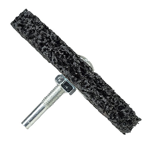 Disco Clean and Strip de nylon 100mm con vástago de 6mm antiembotamiento para metal 4