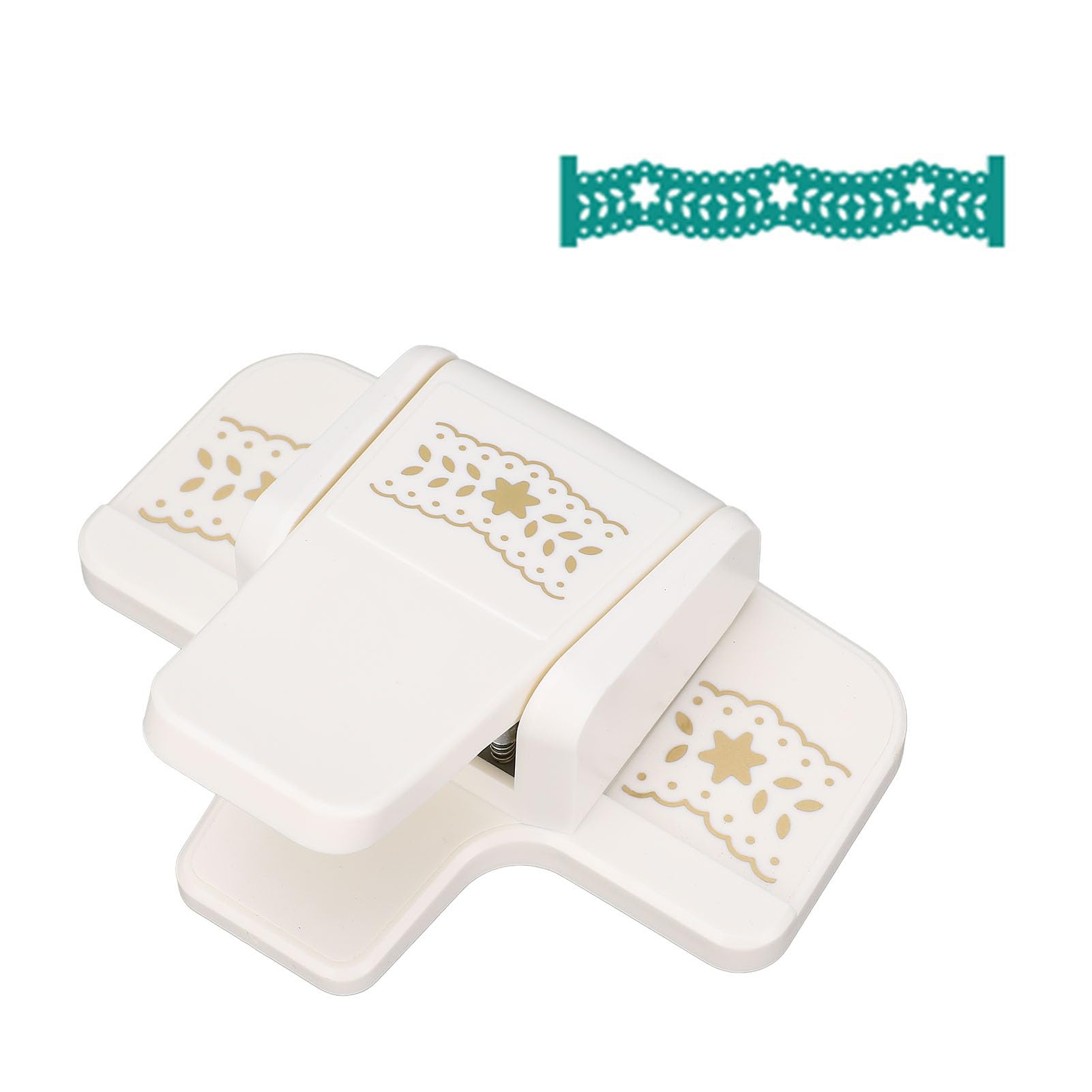 Craft Punch Success Tools Poinçon de Bordure, Motif de Défilement, Perforatrice de Papier pour Scrapbooking, Emballage de Cadeaux, Album Photo, Perforatrice de Bordure (