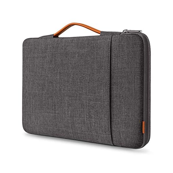 Inateck Laptoptasche Hülle Kompatibel mit 13 Zoll MacBook Air/Pro M2/M1 2022-2012, 14 Zoll MacBook Pro M2 2023/M1 2021…