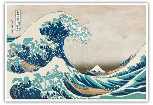 The Great Wave off Kanagawa - Mount Fuji - Vintage