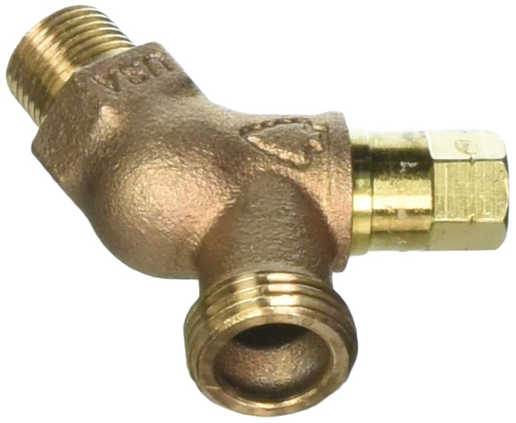 Arrowhead® 251lklf No-kink Loose Key Hose Bibb, Red Brass, 1/2" Mip X 3/4"
