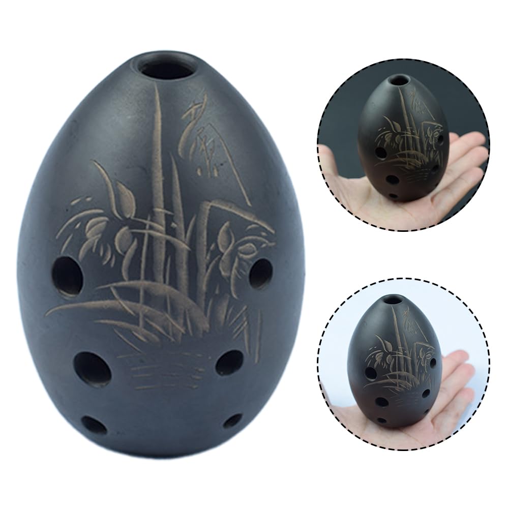 Ocarina per principianti Xun, Ocarina, Ocarina piccola a otto fori, strumento musicale tradizionale cinese, artigianato dipinto a mano, adatto a bambini e adulti