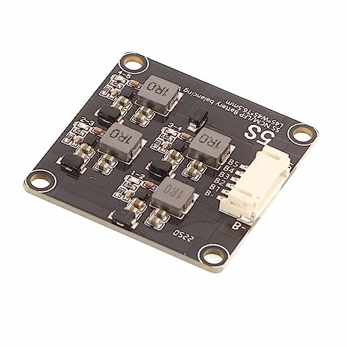 Módulo Equilibrador Activo para Baterías de Litio, Equilibrador Activo para Celdas Ternarias y LiFePO4, Placa de Transferencia Inductiva de Energía 2,0 V–4,5 V, 1,2 A con Cable de Cobre de 30 cm para Paquete de Baterías (5S) miniatura 5