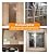 VEGIONES Winter Keep Cold Out,Window Insulation Kit, High Transparency Tpu Seal Insulation Winter Keep Warm Automatic Closing for Bedroom, Bathroom Window, 400x300cm, Clear