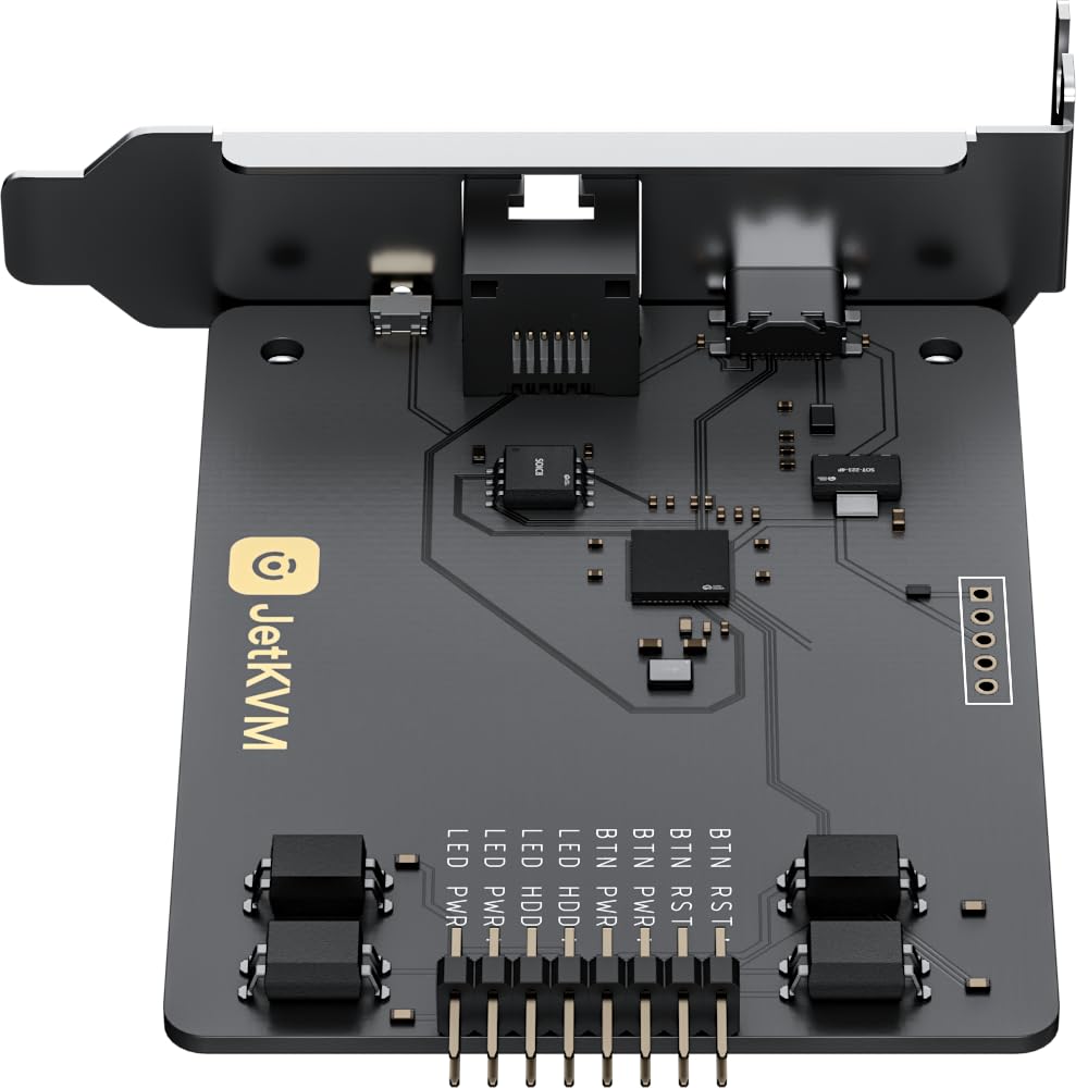 JetKVM Scheda di estensione ATX KVM Over IP, scheda di controllo della potenza ATX - solo per accessori Jet KVM Boot da arresto, recupero crash