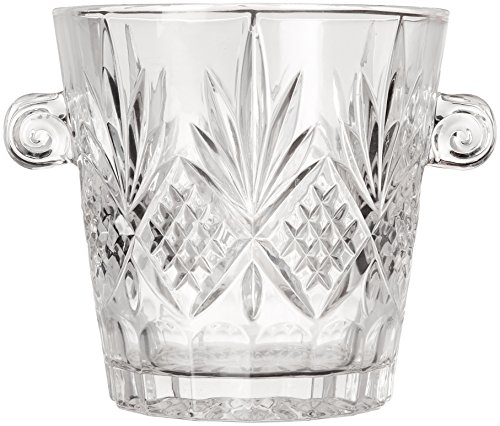 Godinger Dublin Ice Bucket, Clear