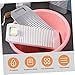 WHAMVOX 1pc Household Plastic Washboard for Laundry Creative Small-Sized Home Accessory Easy to Use Scrubbing Tool for Clothes Cleaning and Hydrophobic Design
