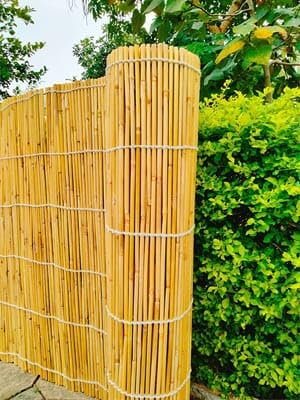 Natural Reed Screening Fence,Bamboo Reed Privacy Fencing Solution,Bamboo Privacy Screening (240cm×600)