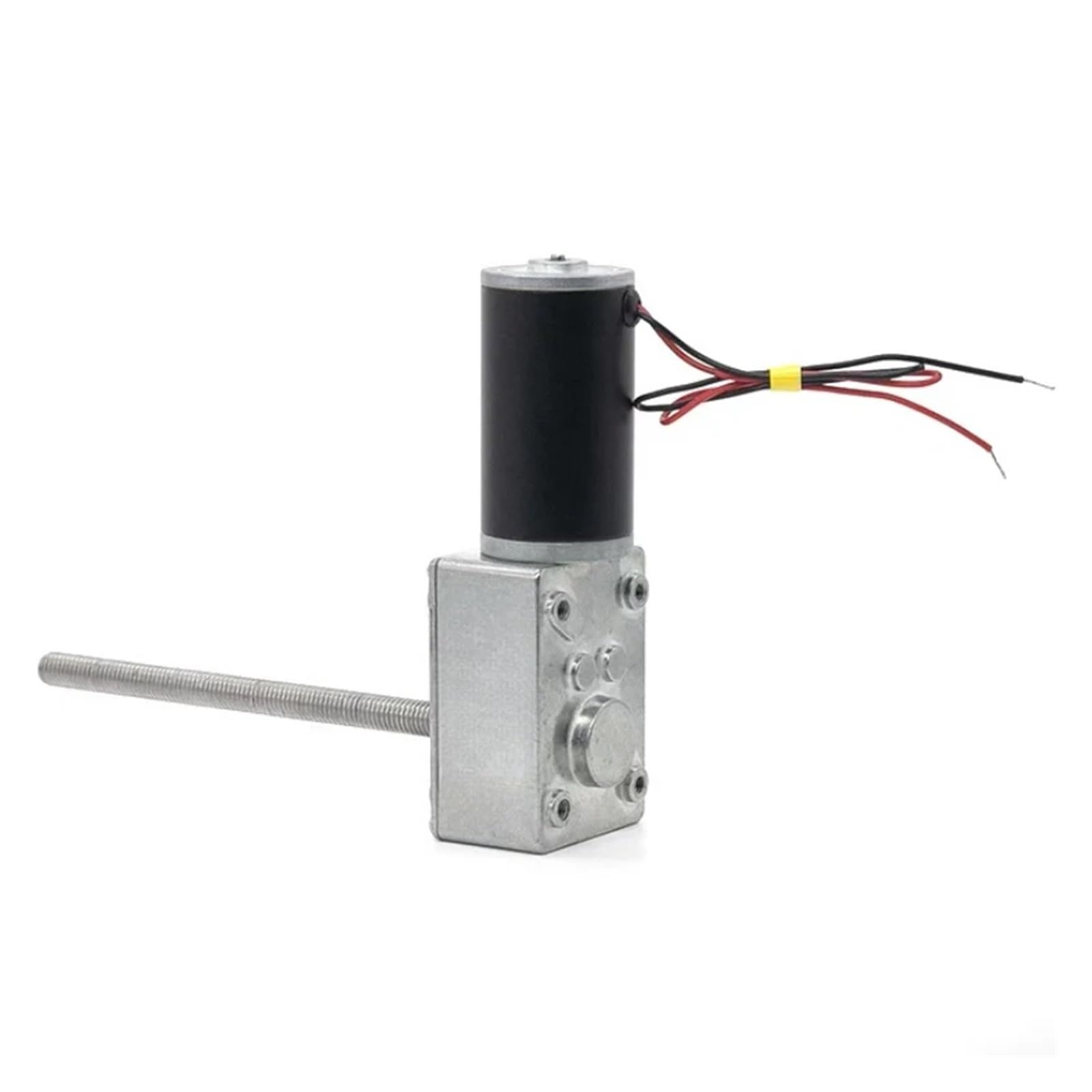 Schneckengetriebe-Untersetzungsmotor, Schraubenmotor, M8-Schraubenwelle, 12 V, 24 V, selbsthemmender Motor, 12–470 U/min, max. 70 kg. cm(80rpm,60V)