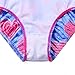 XFGIRLS Girls Gymnastics Leotards Sparkle 2 Piece Activewear Sleeveless Ballet Dance Athletic Leotards with Short Set Blue Heart Size 5-6