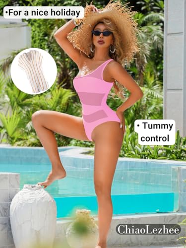 One Shoulder Swimsuit, Pool Party Outfits, Size Runs Small4