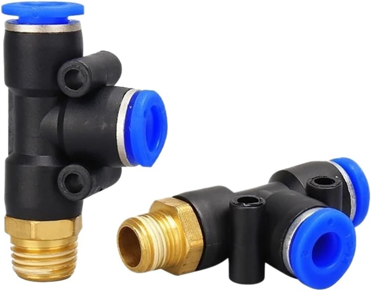 30Pcs PD4-M5/PD6-M5/PD4-02/PD6-02 Quick Connector Pressure Regulator Throttle Valve Compressor Accessories Pneumatic Fittings BIANMTSW(PD4-01)