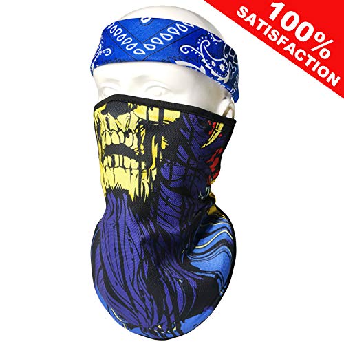 Freeout Winter Ski Mask for Kids/Adults, Face Mask Wind-Resistant Soft Warm, Neck Warmer