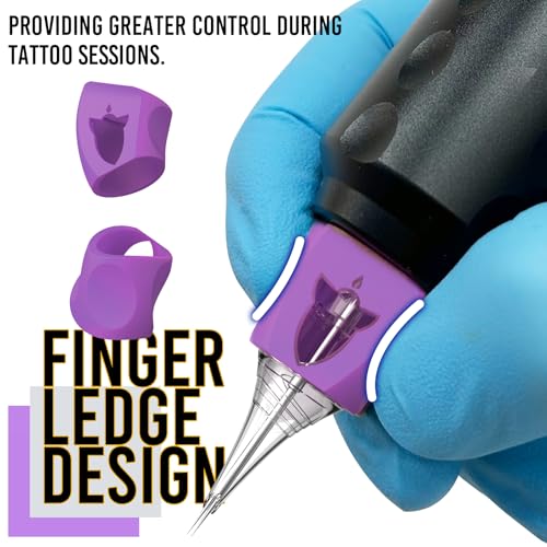Image of Wormhole Tattoo Needles Rocket 20PCS Tattoo Cartridge Needles 7RL Needle Cartridge Round Liner Disposable Finger Ledge Cartridges Compatible with Tattoo Gun Tattoo Machine Tattoo Supplies 1007RL