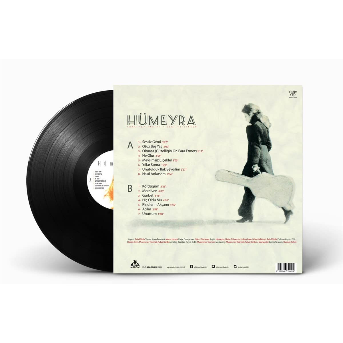 Hümeyra Eski 45likler Plak Vinili ( Vinly ) Long Play Record LP 33'' Turkish Folk Music