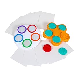 Crayola Color Wonder Mess Free Fingerpaint & Stamper Kit, Safari Stamps for Kids, Color Reveal Ink, Toddler Activity, Gifts, 3+