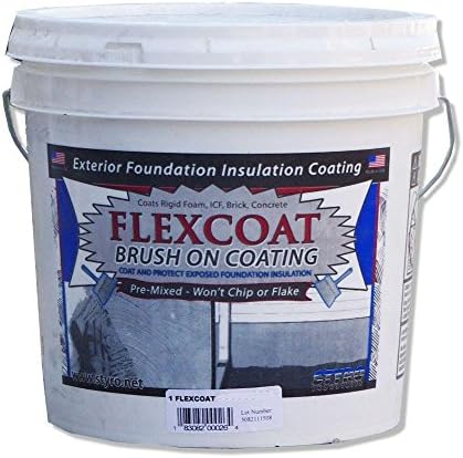 STYRO Industries 2 Gal. Foundation Grey FlexCoat Brush On Foundation Coating Misc.