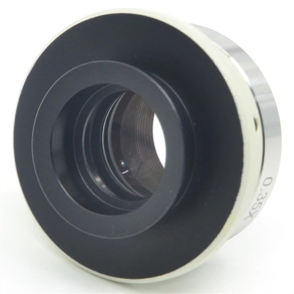 Microscope Microscope C-Mount 0.35X Adapter Compatible for Microscopio