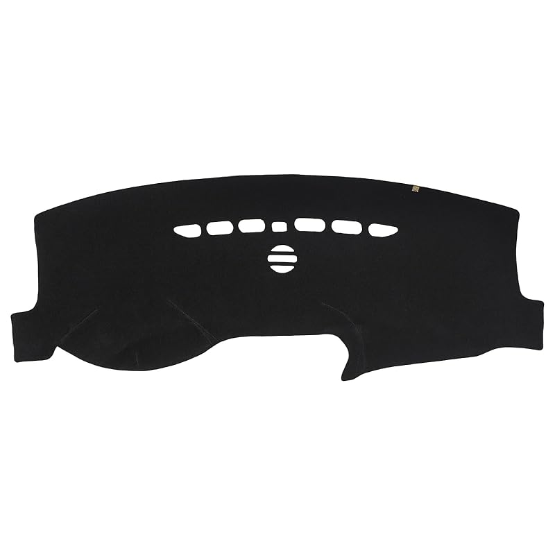 Capa para Painel Ford Fusion 2013 a 2020 sem HUD, tapete antirreflexo em poliéster com fixação antiderrapante KEYOOG preta