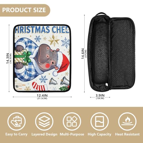 Organizador 2 en 1 para herramientas de cabello y tapete resistente al calor con cierre impermeable portátil para plancha, rizador y secador de cabello miniatura 4