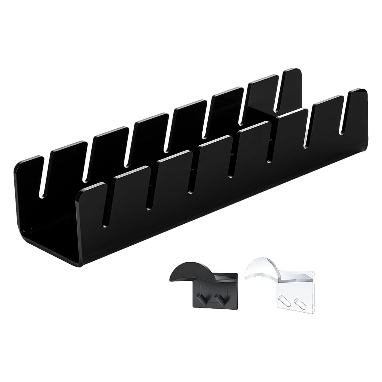Rangement pour casquettes mural en acrylique transparent, support de présentation sans perçage