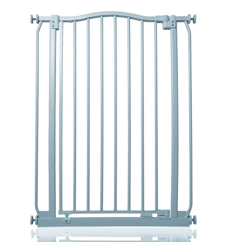Safetots Extra Tall Curved Top Safety Gate, 116cm - 125cm, Matt Black, Extra Tall 100cm in Height, Pressure Fit Stair Gate, Baby Gate for Doors Hallways and Spaces, Safety Barrier, Easy Installation — view 42