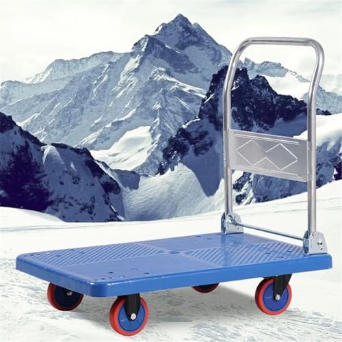 Carretilla plegable de plataforma con ruedas silenciosas miniatura 5