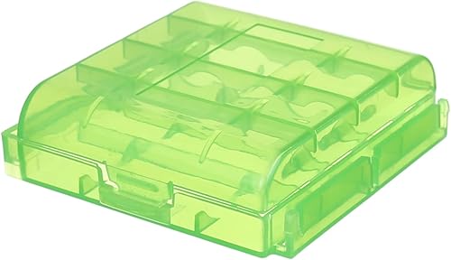 Miniatura 18 de Fielect 10 Uds 4 x AA/AAA Caja de Almacenamiento de Batería Titular Caja Organizador Azul Azul,forro polar verde con licencia oficial de star wars