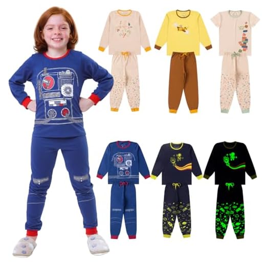 Lote 3 PIJAMAS INFANTIS INVERNO Menino ou Menina - 1 ao 10 Anos (multi-colored, 3)