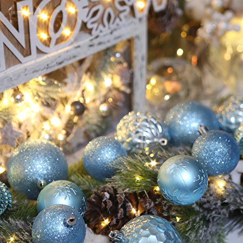 Sea Team 41er-Pack Christbaumkugeln 60mm Weihnachtsdekoration – Ansicht 3