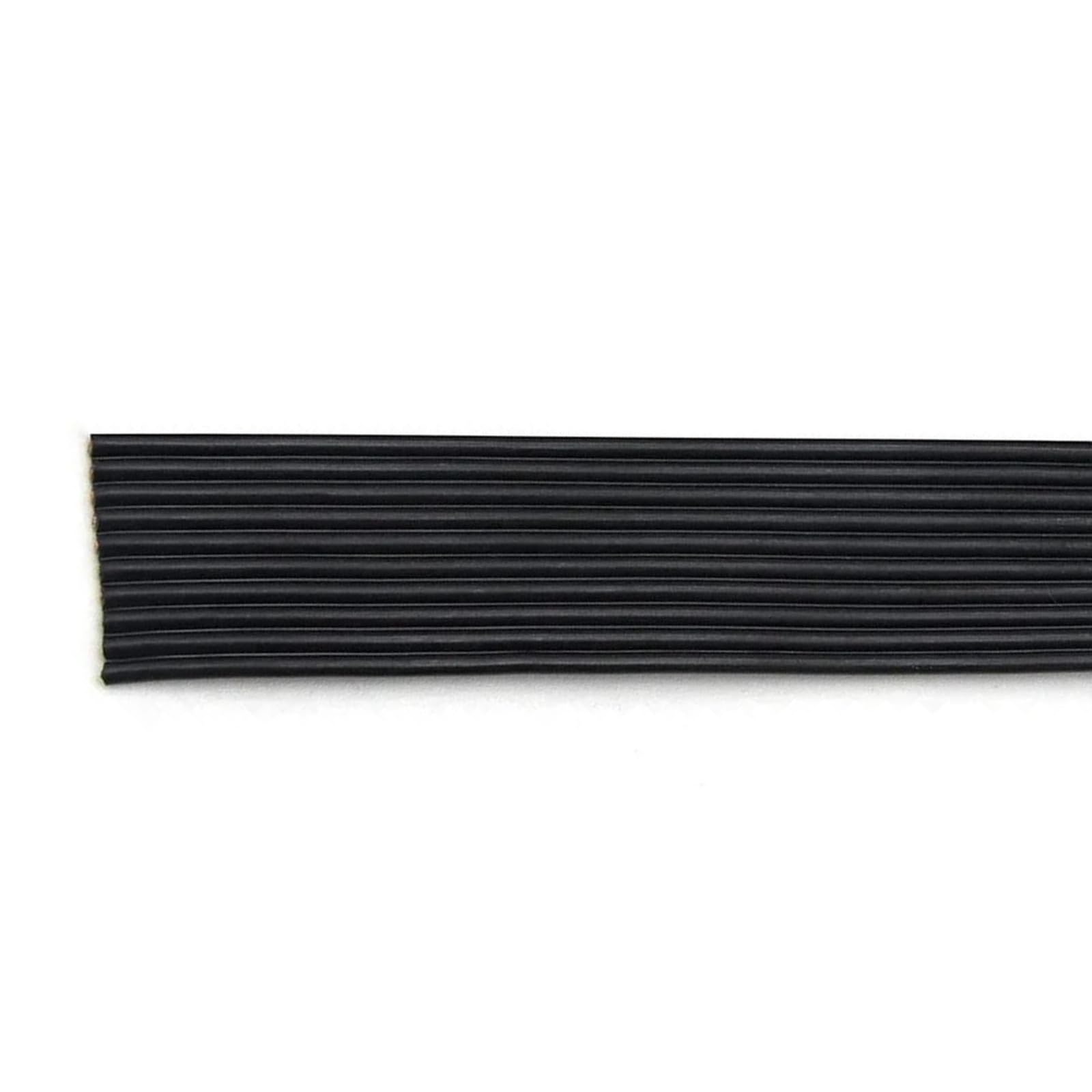 Câble parallèle souple en silicone - 2P à 10P, câble en cuivre étamé 30 AWG, tension nominale de 600 V, isolation en caoutchouc, 1 pièce(10Px5m)