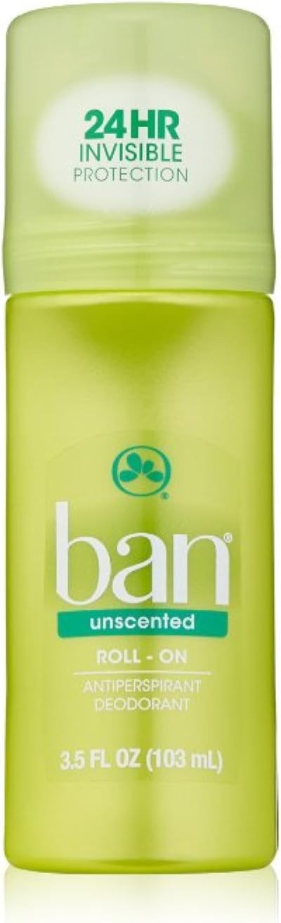 BanAnti-Perspirant Deodorant Original Roll-On Unscented 3.50 oz (Pack of 9)