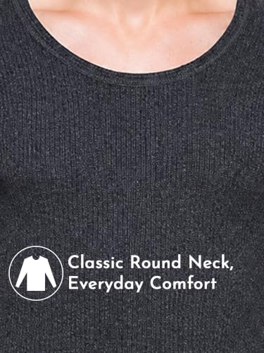 Image of BODYCARE Men's Slim Fit Thermal Top Round Neck Full Sleeves Pack Of 1
