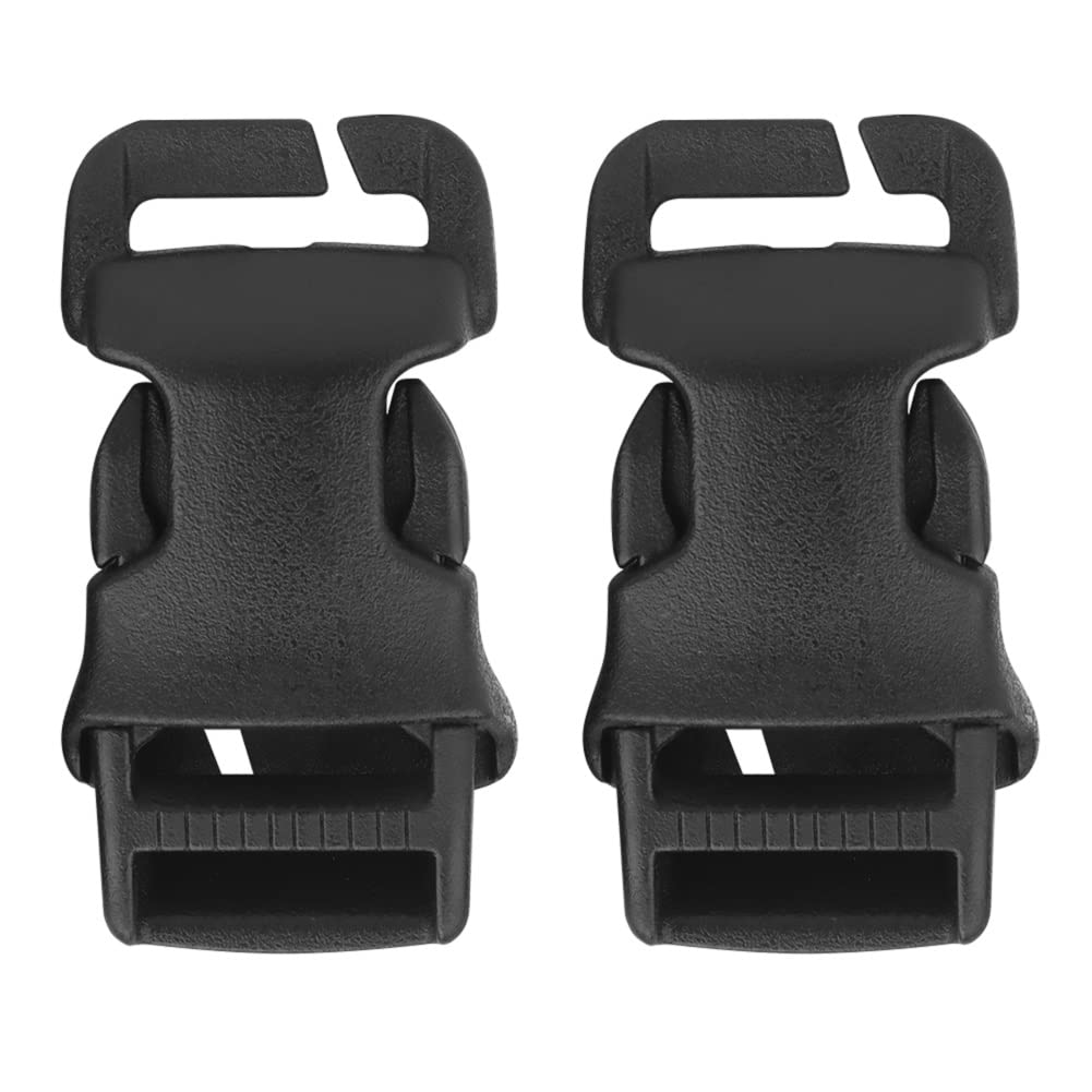 2pcs Tactical Quick-Release Buckles Molle Webbing Buckle Clip Fits Any Chest Rig Or Vest with 2.5cm Buckle