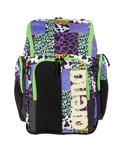 arena Mochila Spiky Iii 45 Esportes Natação Atleta Academia Mochila Grande Equipamento De Treinamento Bolsa De Natação Para Homens E Mulheres, 45 Litros, Animalier