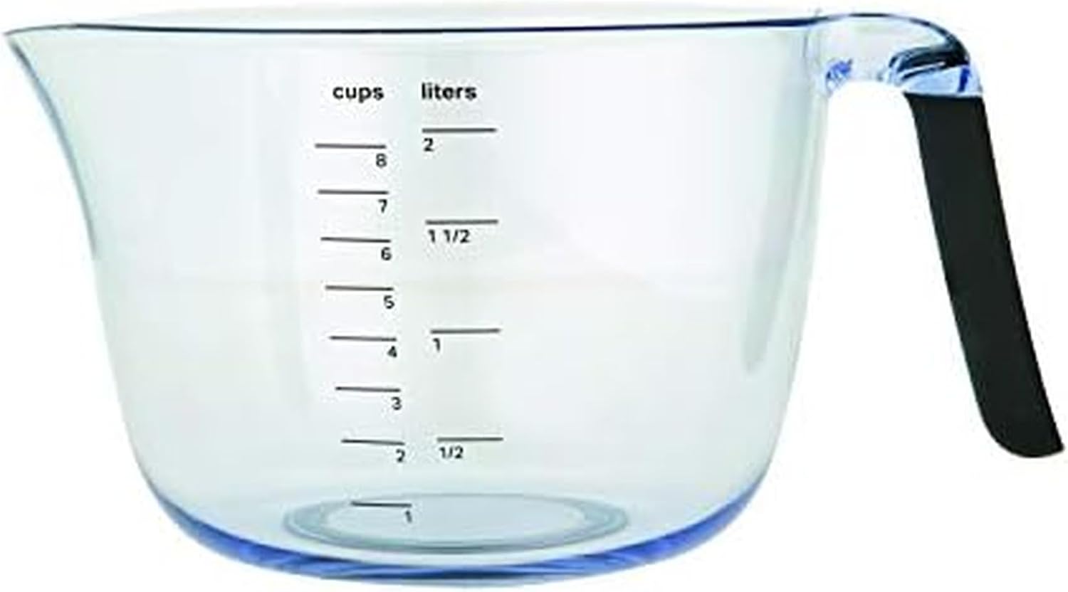 KitchenAid Universal Plastic Batter Bowl, 8-Cup, Onyx Black - Thumbnail 2