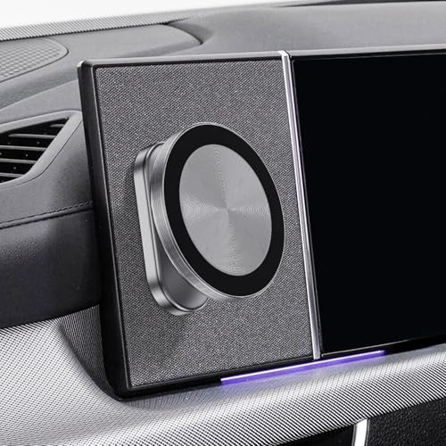 ALAFLY Support Téléphone Magnétique pour Hyundai Ioniq 5/5 N 2022-2025, Base Aimant N54, Se Fixe sur Tableau Métallique, Compatible Hyundai Sonata & Kona 2024-2025...