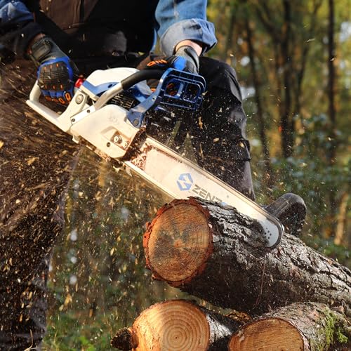 Image of Chainsaw Chain 20 Inch, 0.325 inch Pitch, 0.063 inch Gauge, 81 Drive Link, Father's Day Gifts for Dad, Fits STIHL MS271, MS290, MS291, MS291 C-BEQ, and 26RS81, 26RM381, V81, L81 (3 Chains)