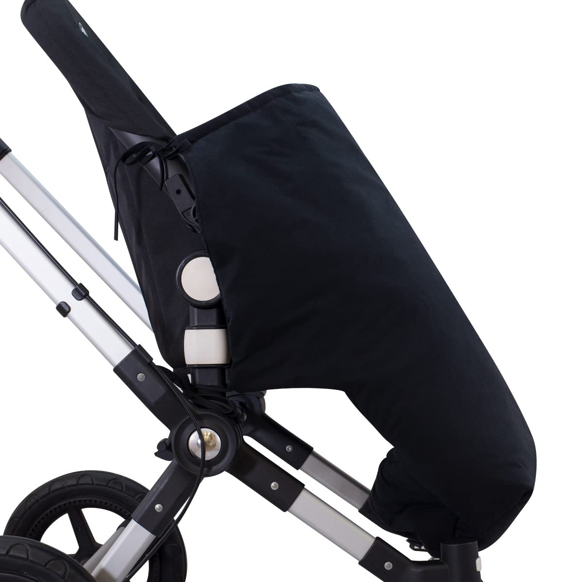 JYOKO Kids Manta Saco para Cochecito, portabebé, Algodón Primavera/Entretiempo (BLACK SERIES, ALGODÓN - 80 Cm)
