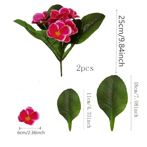 Ferial WSTSD-04-03 2Pcs Artificial Pansy Flowers Spring Floral Arrangement Home Silk Flowers Uv Resistant Plants Faux Flowers thumb #1