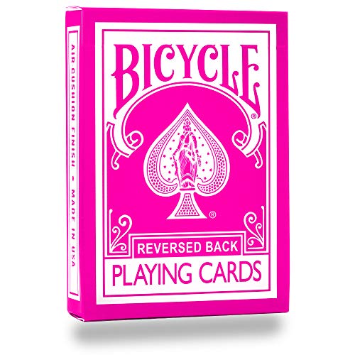 Baraja de naipes Bicycle rosa Magic Makers miniatura 2