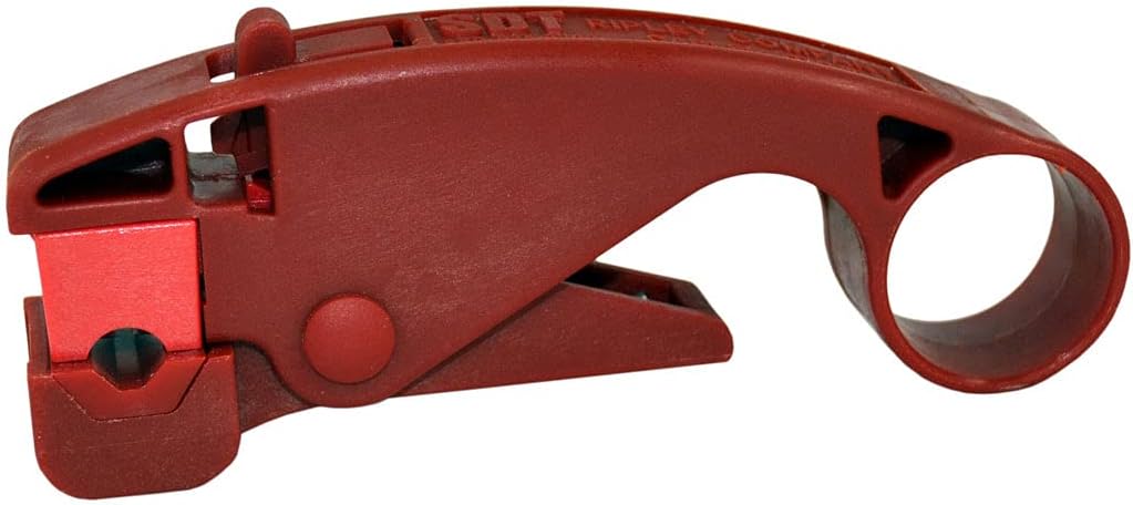 Cablematic SDT 596-250 Single Drop Cable Stripping Tool for Professional Technicians, Electricians, and Installers, Easily Portable Tool, 1.6 Ounces