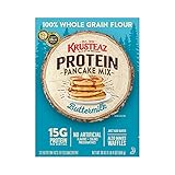 Krusteaz Buttermilk Protein Pancake, Flapjack and Waffle Mix (Pack of 3)