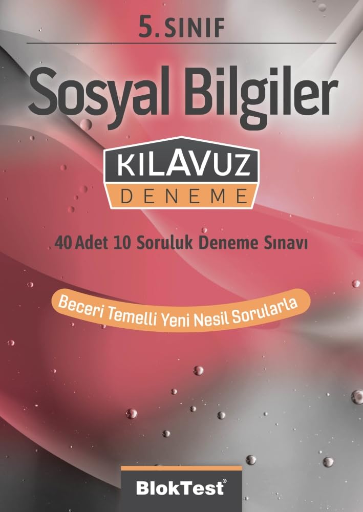 Bloktest Yayınları 5. Sınıf Sosyal Bilgiler Kılavuz Deneme 2021-2022
