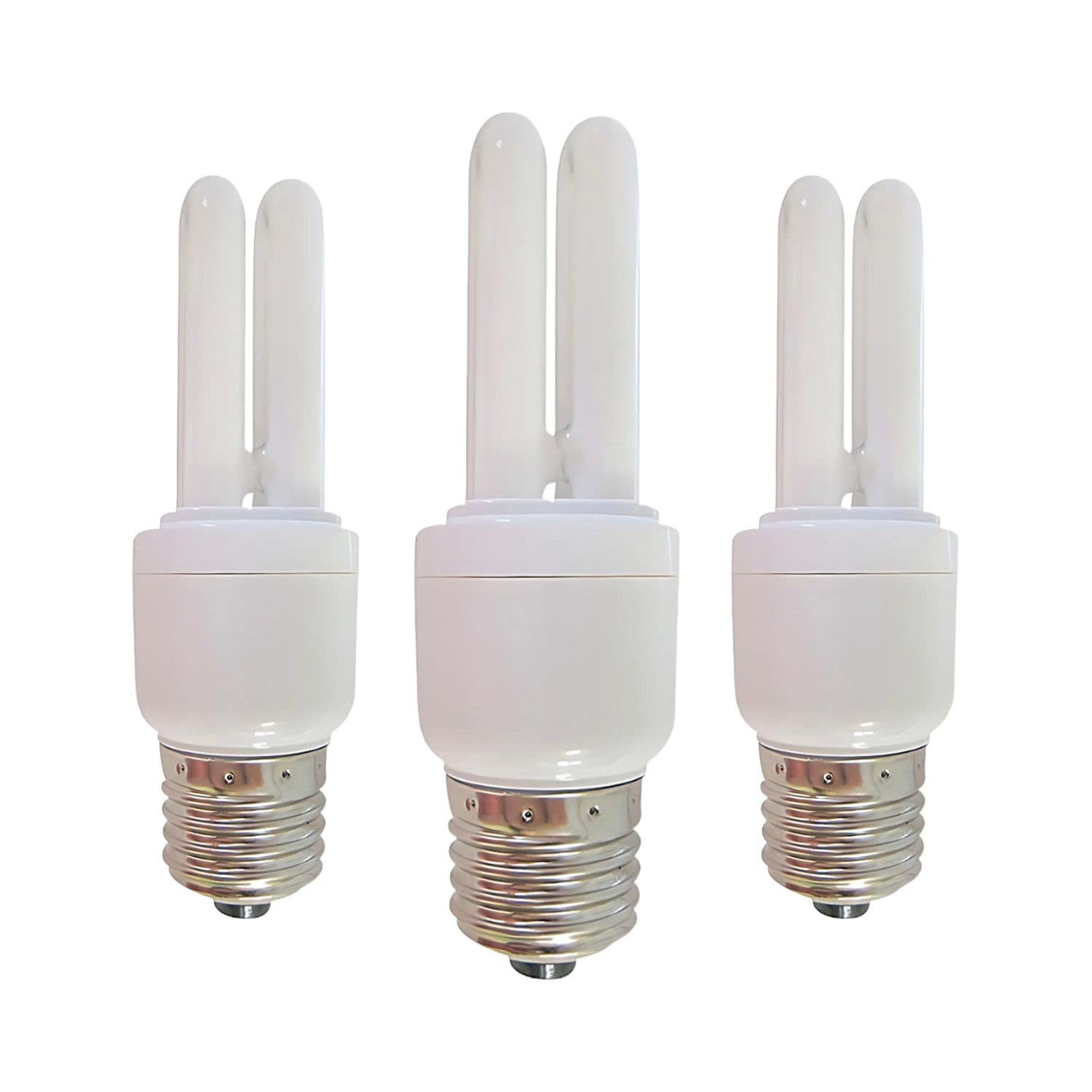 7hSevenOn - Ampoule CFL basse consommation E27 (Pack 3), 11 W Puissance, 55 W Équivalence, 528lm, 48 LM/W, Angle d'ouverture 270°, Classe énergétique G, Non réglable, Orientation fixe, IP20, durée de