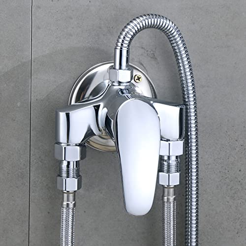 Robinet de douche chrome pour moderniser votre salle de bain familiale - 6