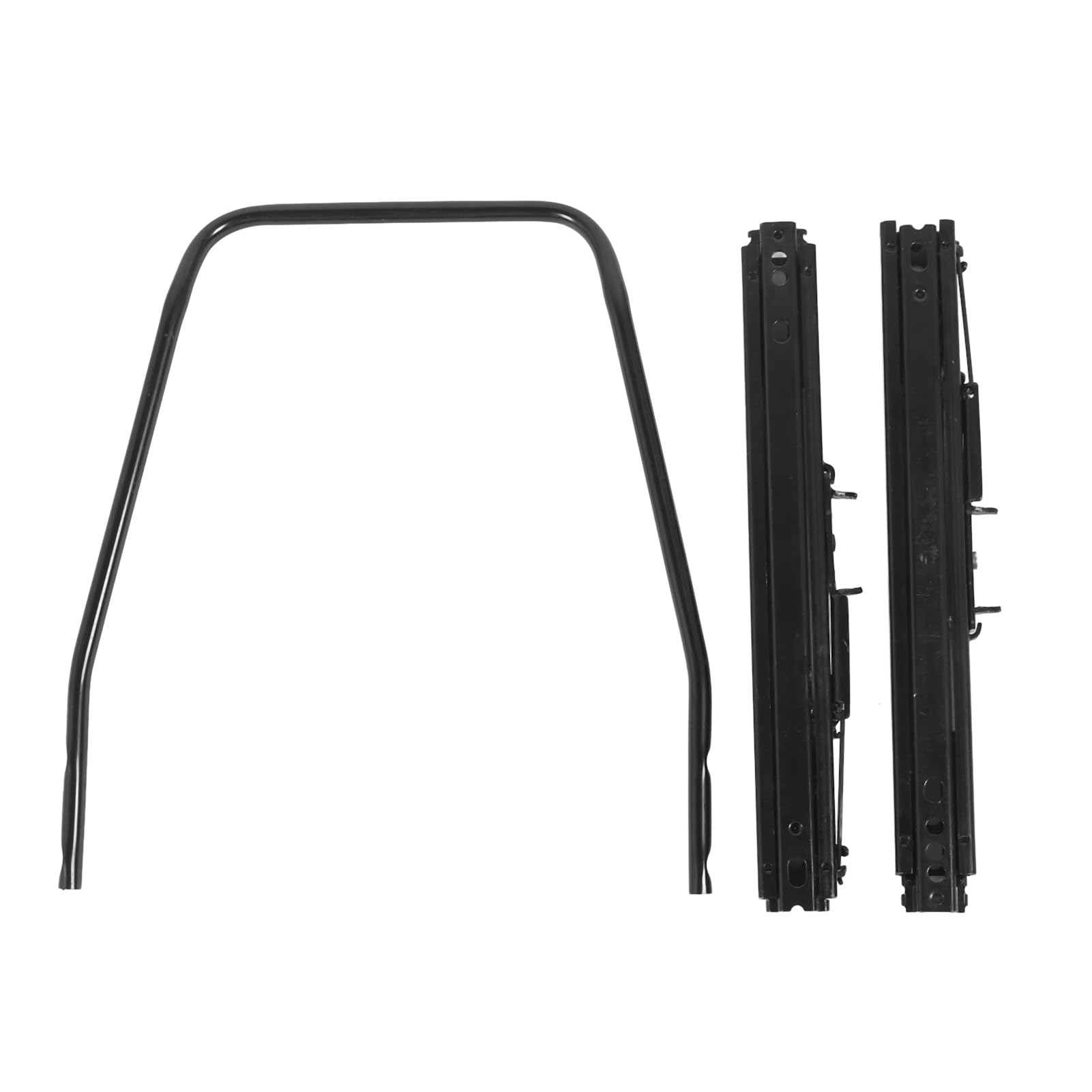 Eujgoov Kit di Montaggio Binario di Montaggio Regolabile con Cursore Binari Universali a Doppia Chiusura in Acciaio Laminato a Freddo per Sedili Personalizzati per